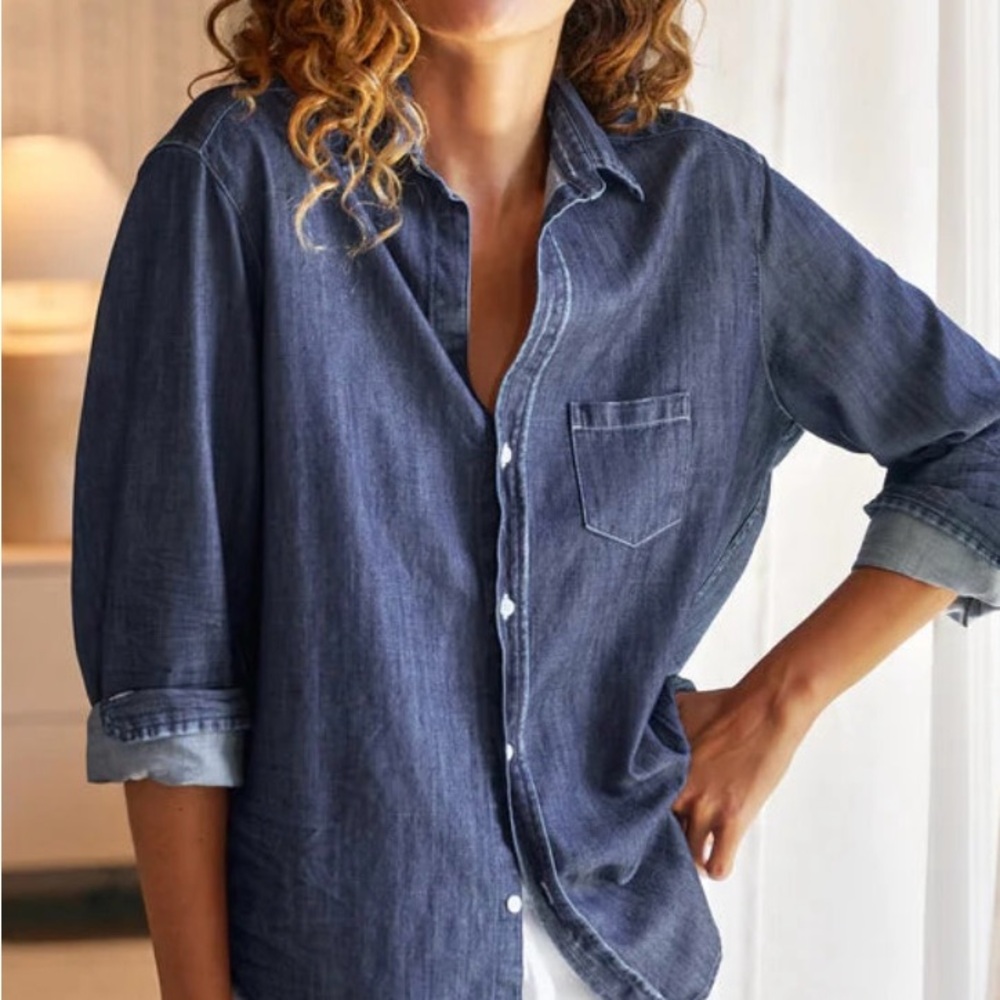 Frank & Eileen Blue Button Down Shirt